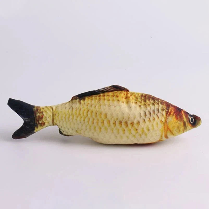 20 cm Realistic Plush Fish Cat Toy